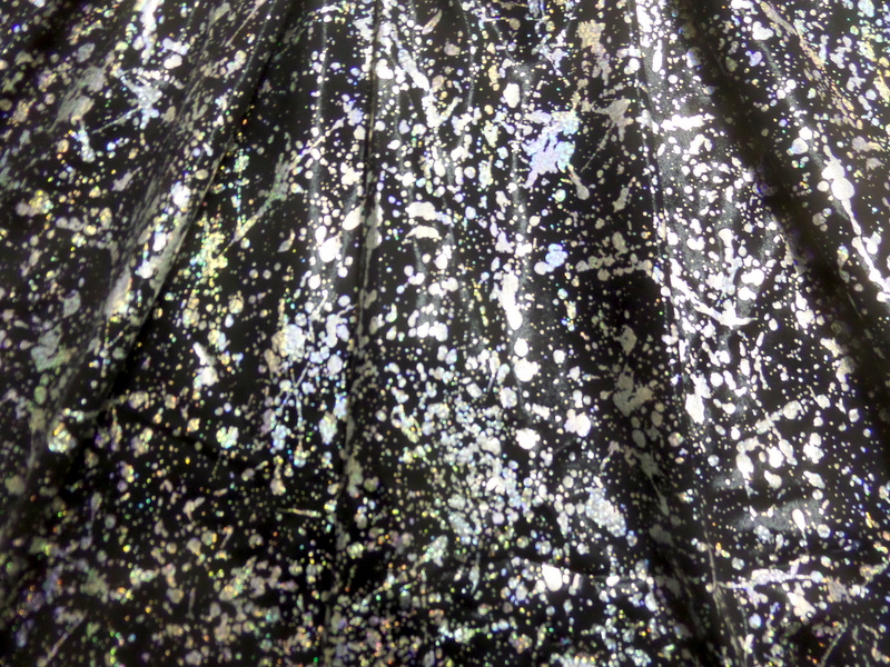 3.Silver-Black Hologram Splash